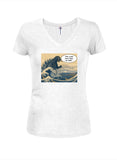This could have been an email Juniors V Neck T-Shirt