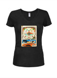 Pinchinko Game Juniors V Neck T-Shirt