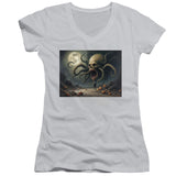 The Eldritch Halloween Juniors V Neck T-Shirt