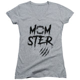 Momster Juniors V Neck T-Shirt