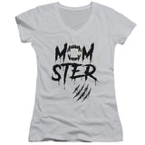 Momster Juniors V Neck T-Shirt