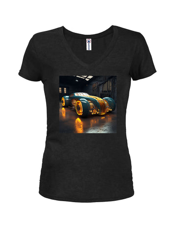 Future Car Juniors V Neck T-Shirt