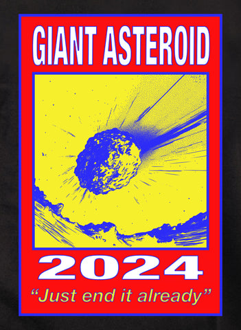 Giant Asteroid 2024 Kids T-Shirt
