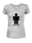 Gifted Juniors V Neck T-Shirt