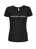 God’s Plan > My Plan T-Shirt