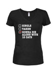 Gonna Die Alone With 12 Cats T-Shirt