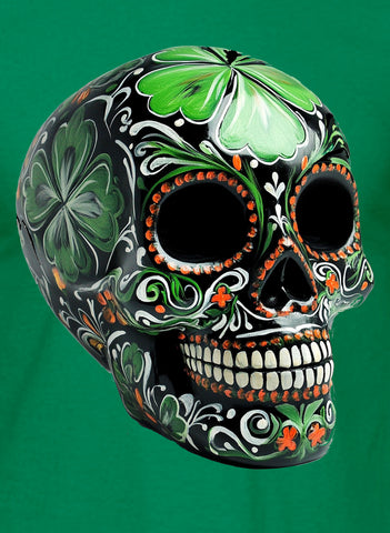 Green Sugar Scull T-Shirt