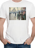 Gustave Caillebotte - Paris Street; Rainy Day T-Shirt