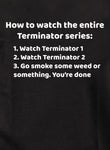 How to watch the entire Terminator series Kids T-Shirt