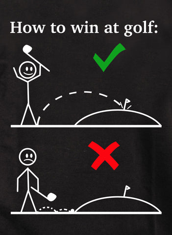 How to win at golf Kids T-Shirt