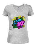 I Hate The 80's Juniors V Neck T-Shirt