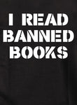 Leo libros prohibidos Camiseta para niños 