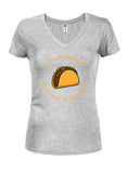 I’m into fitness Taco Juniors V Neck T-Shirt