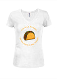 I’m into fitness Taco Juniors V Neck T-Shirt