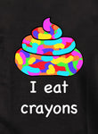 Yo como crayones Camiseta para niños