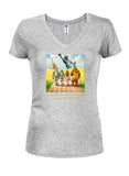 In the end it turned out Dorothy was home Juniors V Neck T-Shirt