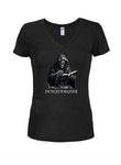 Lich Dungeonmaster Juniors V Neck T-Shirt