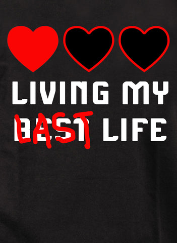 Living My Last Life Kids T-Shirt