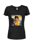 Morton Girl All Grown Up Juniors V Neck T-Shirt