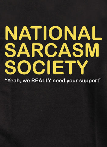 Société nationale du sarcasme T-shirt enfant 