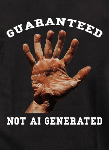 Not AI Generated Kids T-Shirt