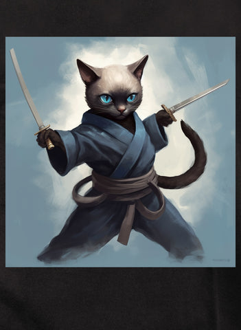 Gato Ninja Camiseta para niños