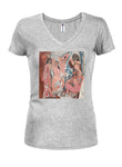 Pablo Picasso - Les Demoiselles d'Avignon Juniors V Neck T-Shirt