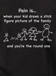 El dolor es... Camiseta