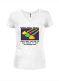 Pixie Sticks Juniors V Neck T-Shirt