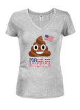 Really Made in America Juniors V Neck T-Shirt