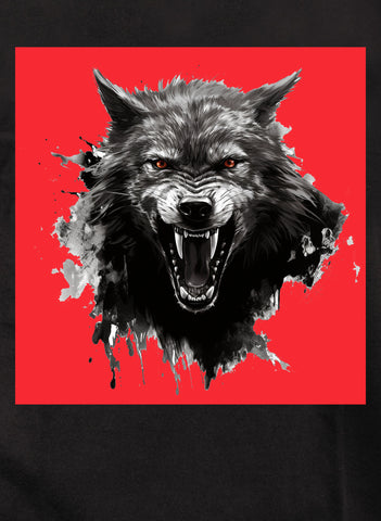 Red Wolf Kids T-Shirt