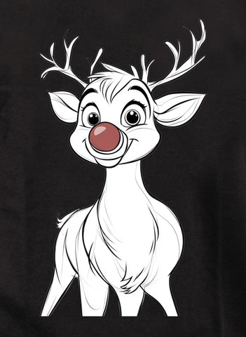 Reindeer Red Nose Kids T-Shirt