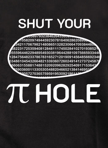 Shut Your Pi Hole Kids T-Shirt
