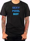 T-shirt sexy pour garçon de piscine