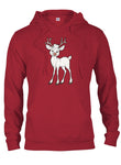 Smiling Deer Cartoon T-Shirt