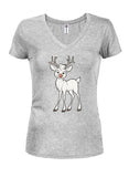 Smiling Deer Cartoon T-Shirt