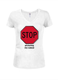 Stop Picturing Me Naked T-Shirt
