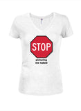 Stop Picturing Me Naked T-Shirt