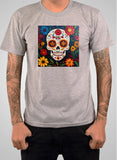 Sugar Skull Flowers T-Shirt