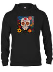 Sugar Skull Flowers T-Shirt