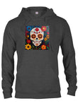 Sugar Skull Flowers T-Shirt