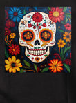 Sugar Skull Flowers T-Shirt