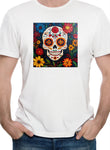 Sugar Skull Flowers T-Shirt