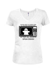 The One Thing I've Learned From All The Ghost Hunting Shows Juniors V Neck T-Shirt