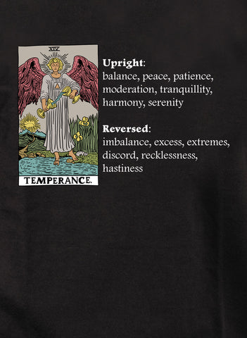 Temperance Tarot Card Meaning T-Shirt