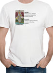 Camiseta con significado de tarjeta de tarot de templanza