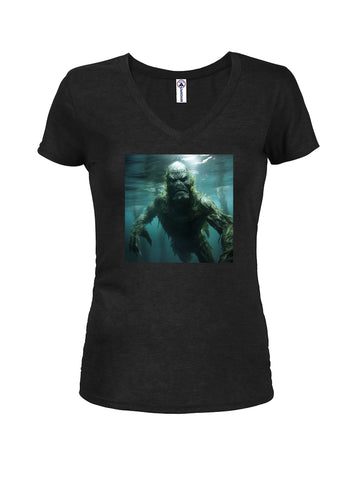 The Creature Juniors V Neck T-Shirt