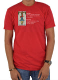 Camiseta con significado de la carta del tarot del hombre colgado