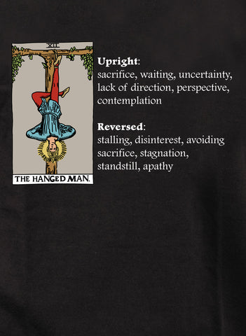 The Hanged Man Tarot Card Meaning T-Shirt
