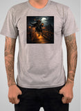 The Legend of Sleepy Hollow - The Headless Horseman on the bridge T-Shirt